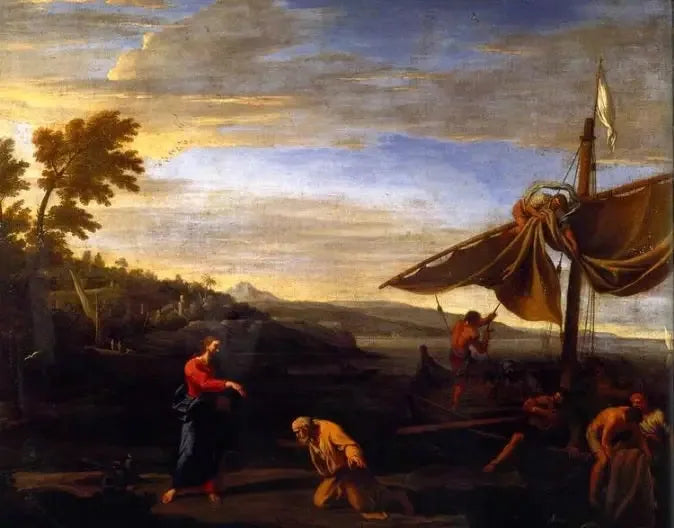 Pejzaż o motywie Świętego Piotra - Philippe de Champaigne