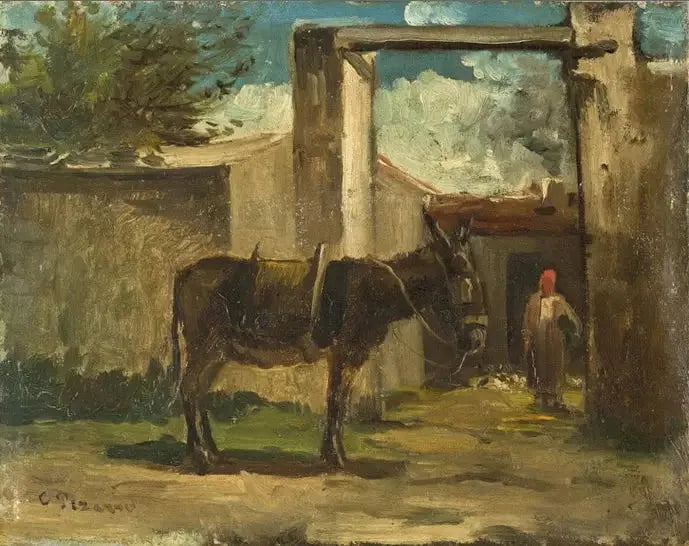 Krajobraz w Montmorency - Camille Pissarro