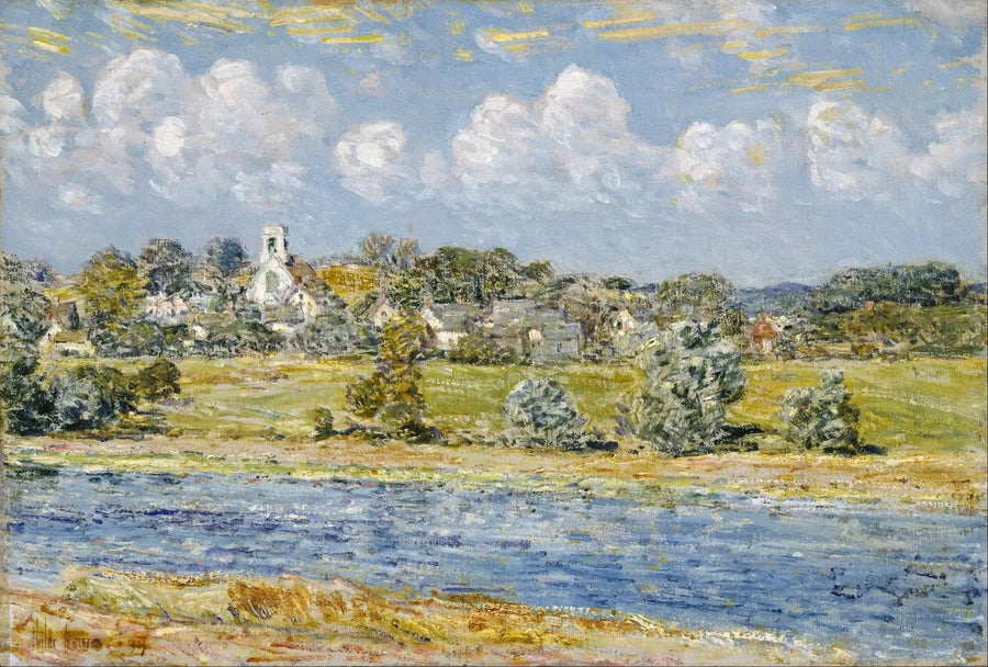 Pejzaż w Newfields, New Hampshire - Childe Hassam
