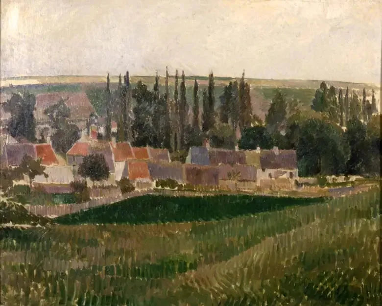Krajobraz w Osny - Camille Pissarro
