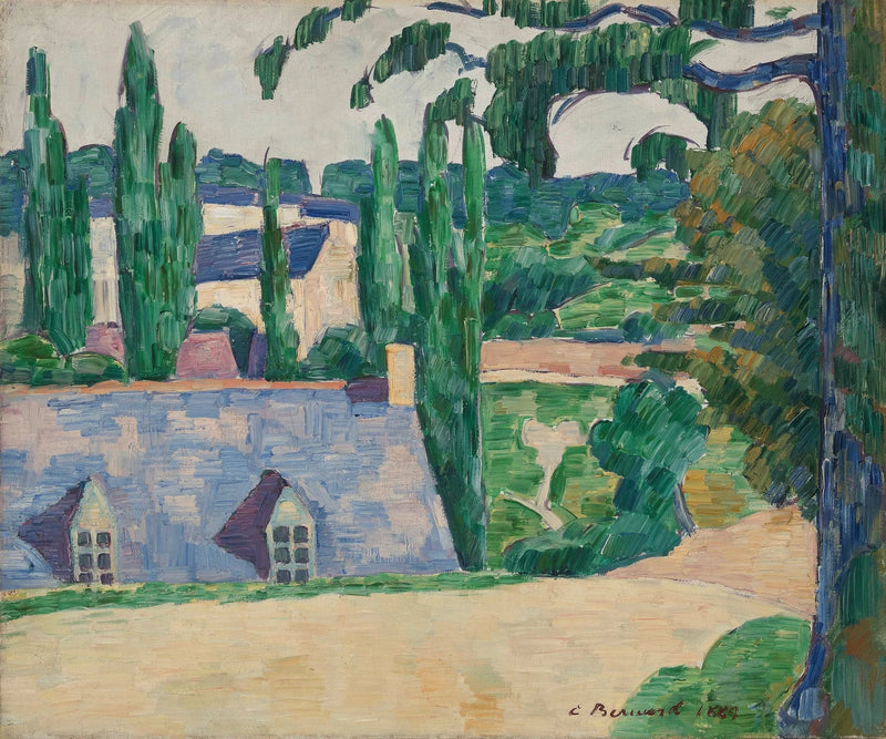 Pejzaż w Pont-Aven - Émile Bernard