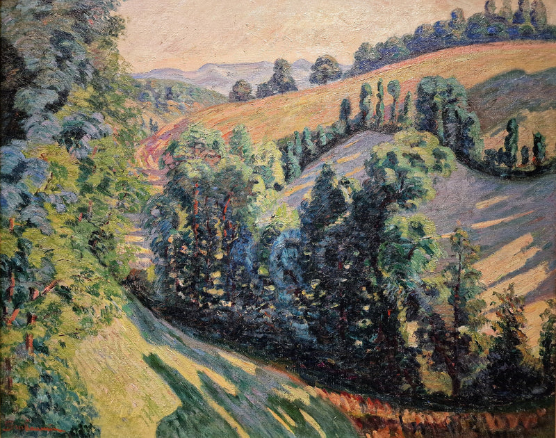 Pejzaż w Pontgibaud - Armand Guillaumin