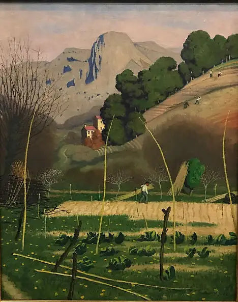 Pejzaż w Saint-Jeannet, Prowansja - Félix Vallotton