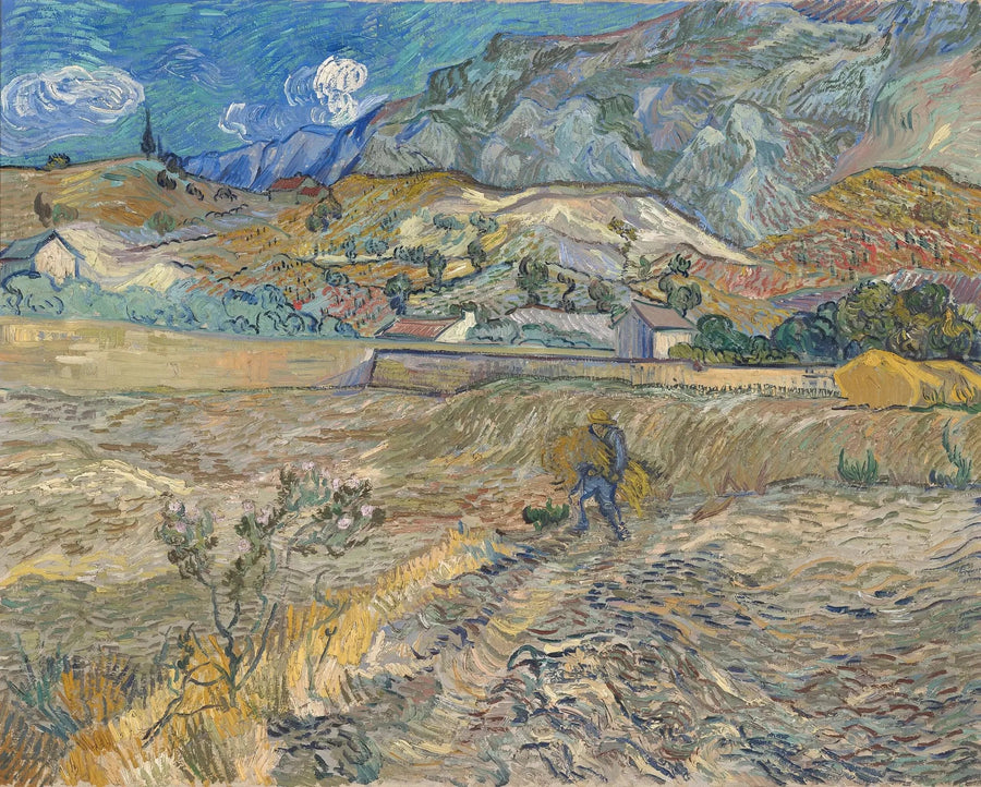 Pejzaż w Saint-Rémy - Vincent van Gogh
