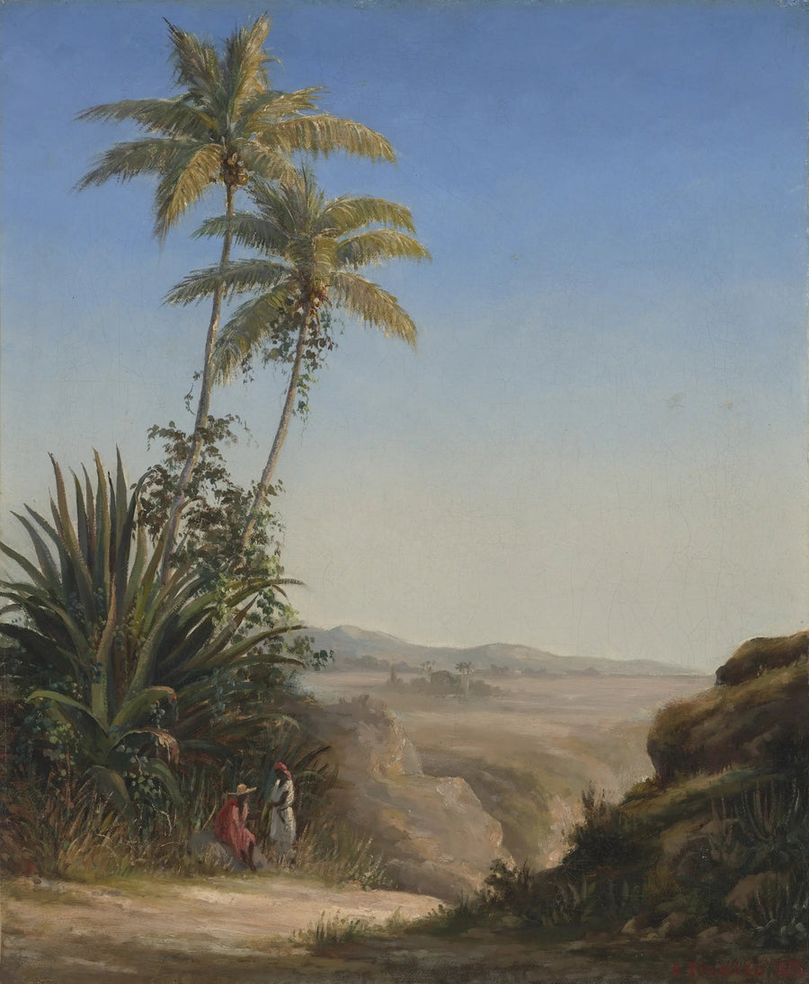 Krajobraz w Saint Thomas - Camille Pissarro