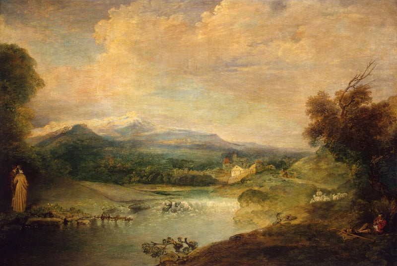 Pejzaż - Antoine Watteau
