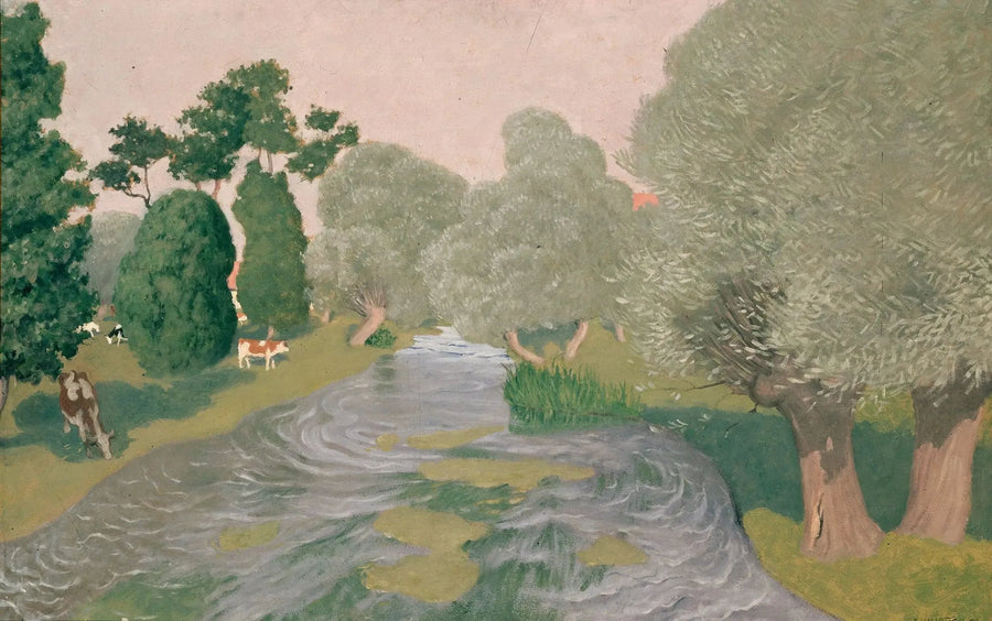 Pejzaż, Arques-la-Bataille - Félix Vallotton