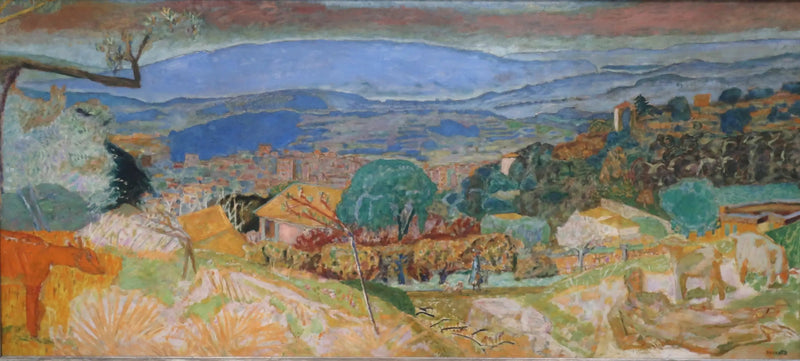 Krajobraz w Cannet - Pierre Bonnard