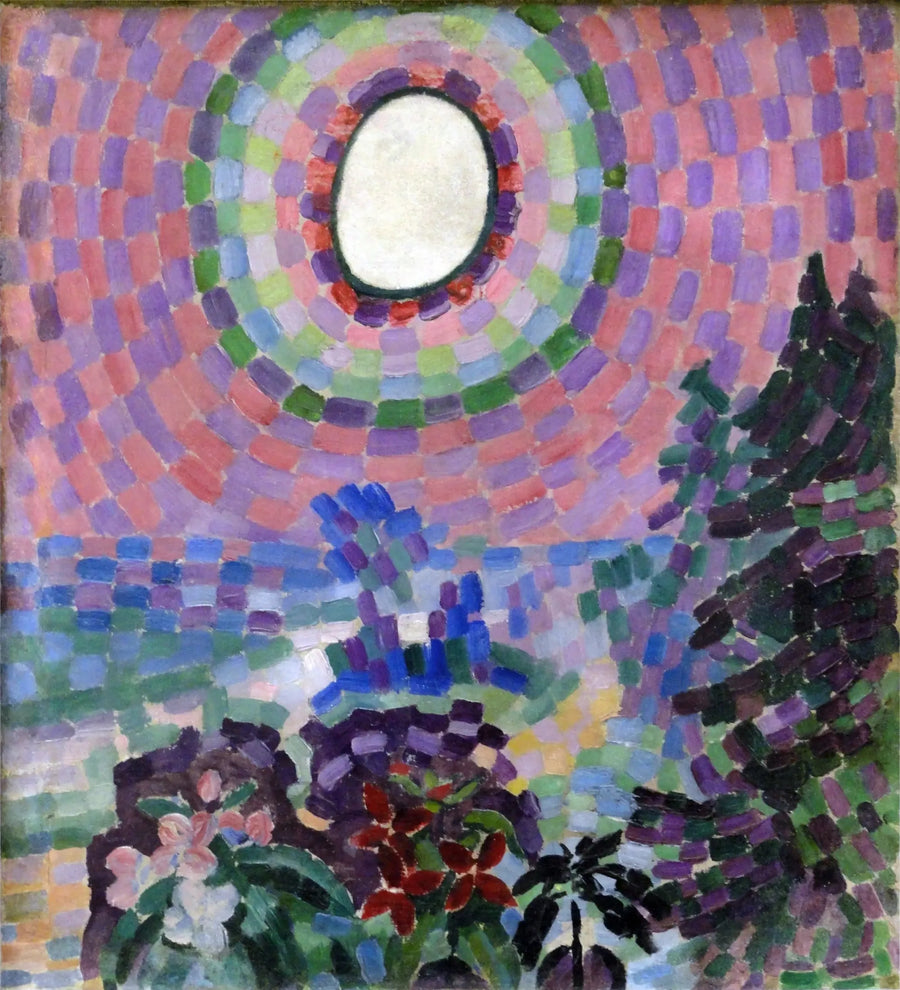 Krajobraz z dyskiem - Robert Delaunay