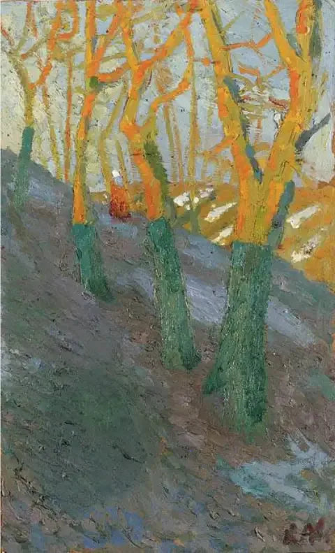 Pejzaż wiosenny - Kazimir Malewicz