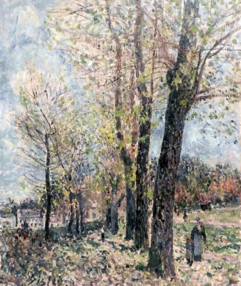 Krajobraz w okolicach Moret - Alfred Sisley