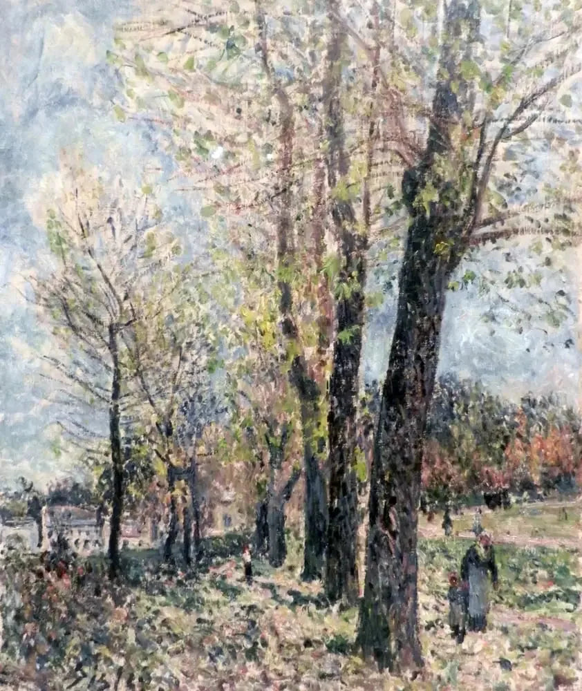 Krajobraz w okolicach Moret - Alfred Sisley