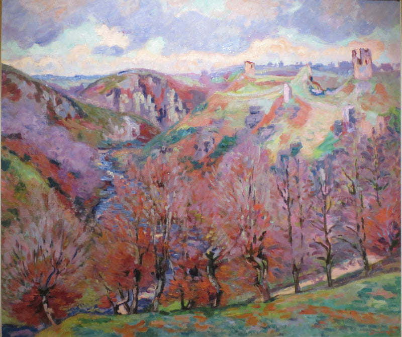 Pejzaż z ruinami - Armand Guillaumin