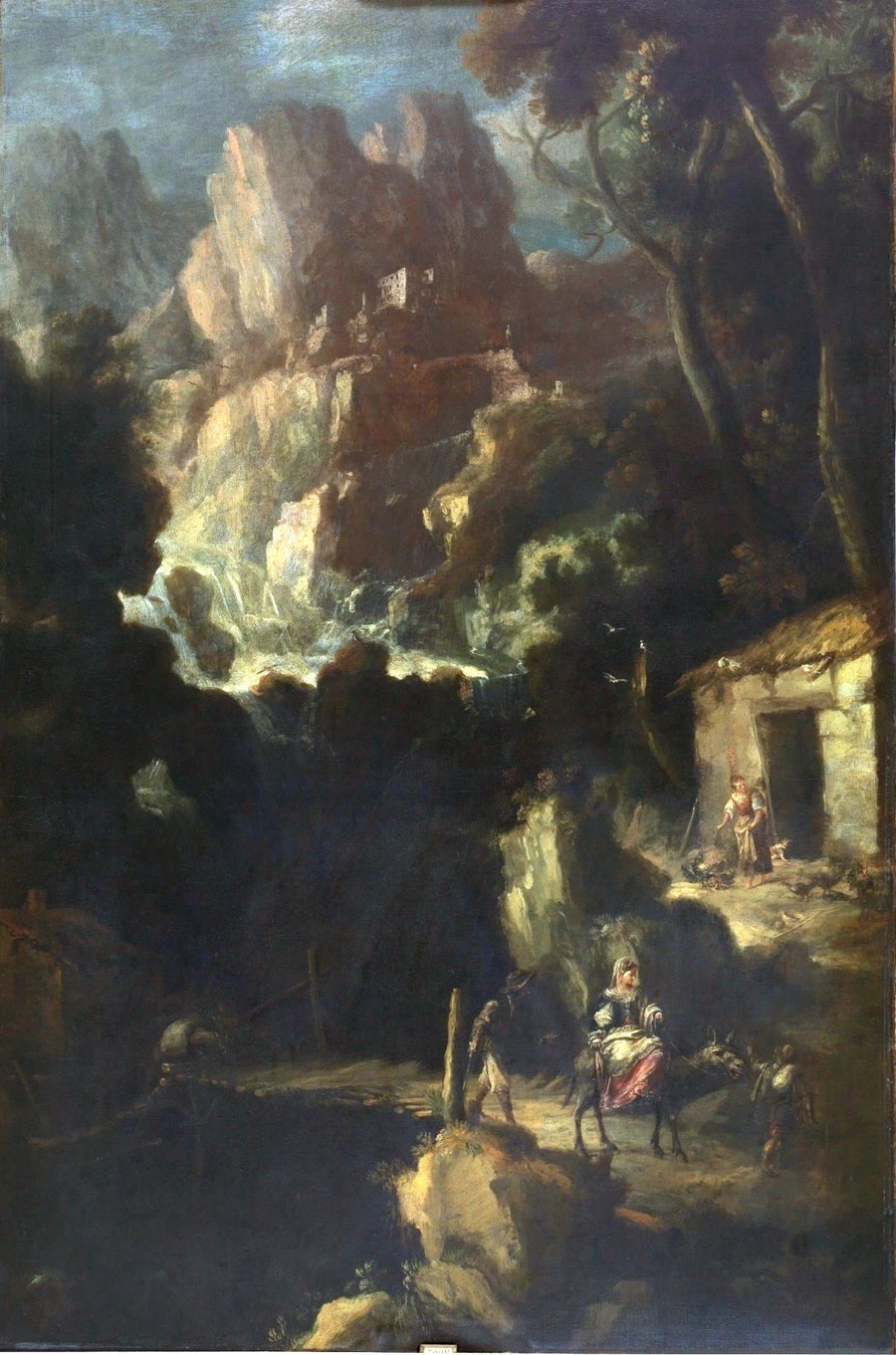 Paysage avec cascade - Bartolomé Esteban Murillo
