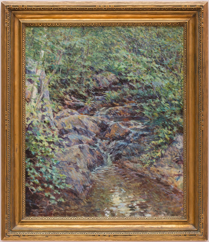 Pejzaż z wodospadem - Robert Lewis Reid