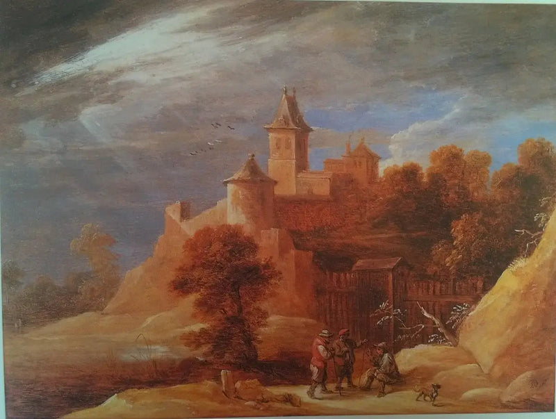 Pejzaż z zamkiem - David Teniers Młodszy