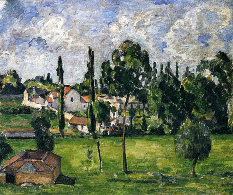 Krajobraz z wodociągiem - Paul Cézanne