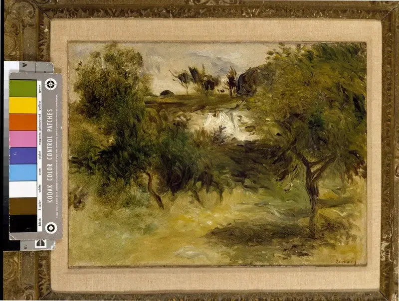 Krajobraz z drzewami - Pierre-Auguste Renoir