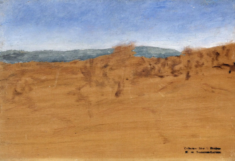 Krajobraz z wydmami w pobliżu Arcachon - Henri de Toulouse-Lautrec