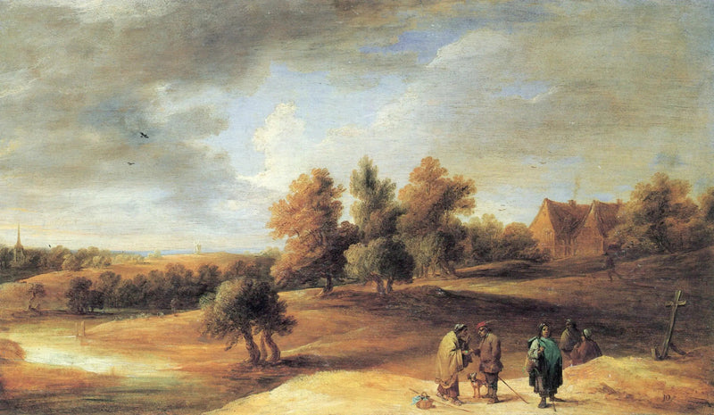 Pejzaż z cyganami - David Teniers Młodszy