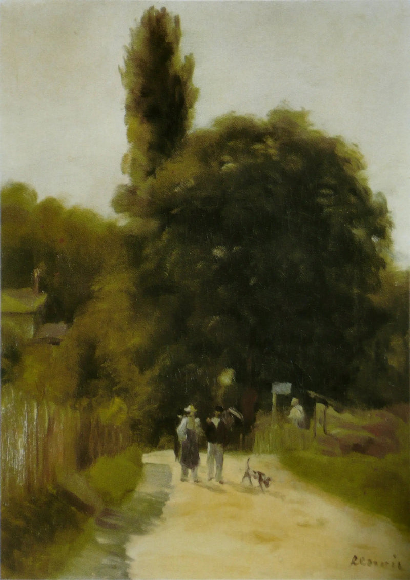 Krajobraz z dwiema postaciami - Pierre-Auguste Renoir