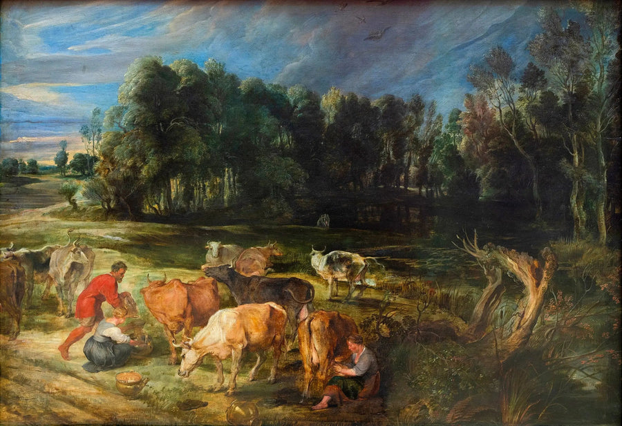 Pejzaż z bydłem - Peter Paul Rubens