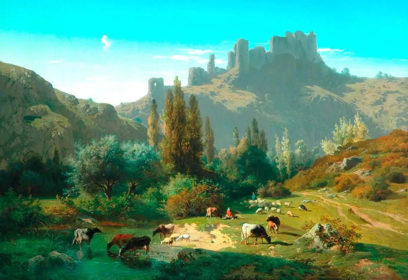 Pejzaż z bydłem - Rosa Bonheur