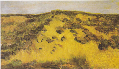 Reproduction du tableau « Paysage avec dune - Vincent van Gogh » par Alpha Reproduction en peinture à l’huile