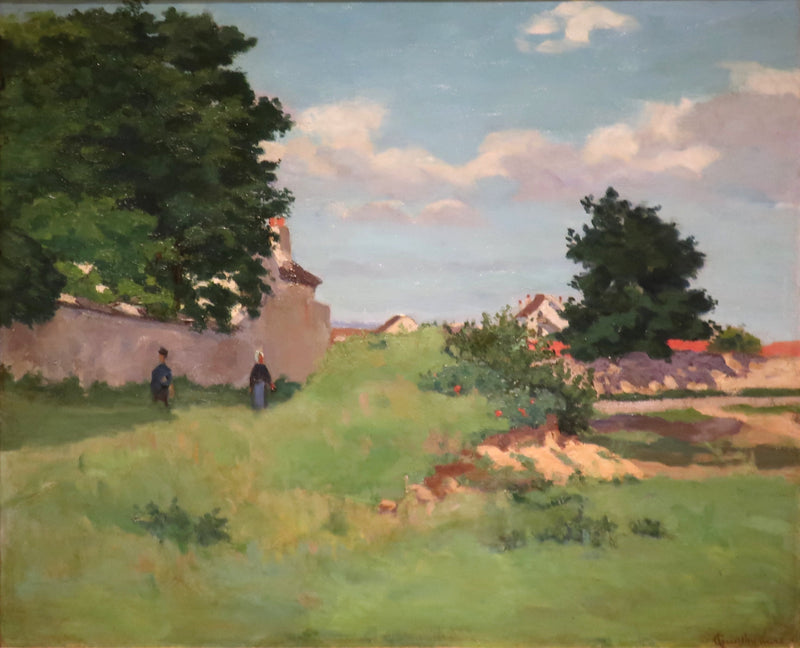 Pejzaż z postaciami - Armand Guillaumin
