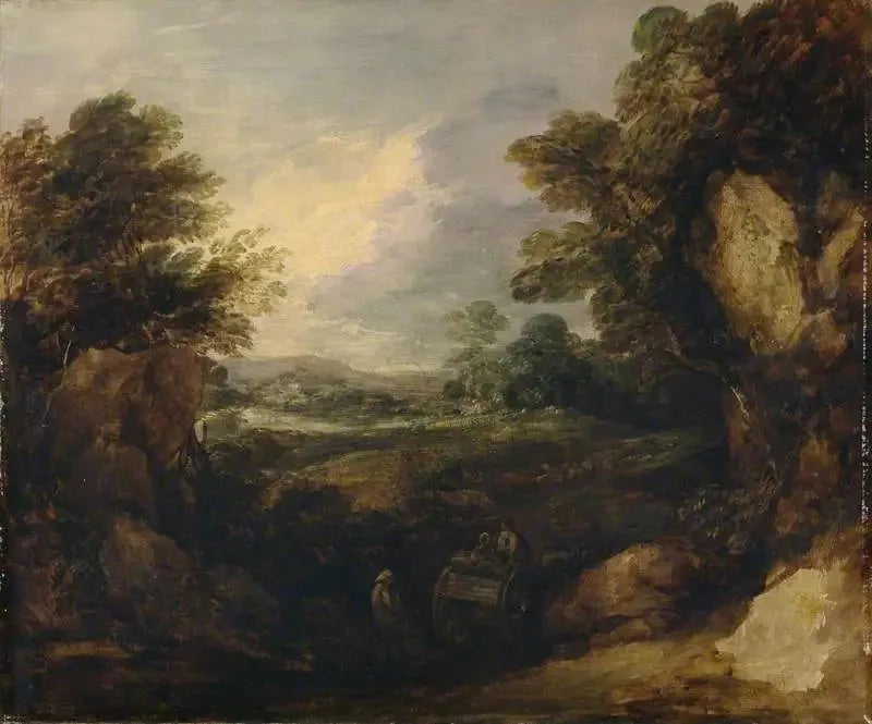 Pejzaż z postaciami - Thomas Gainsborough