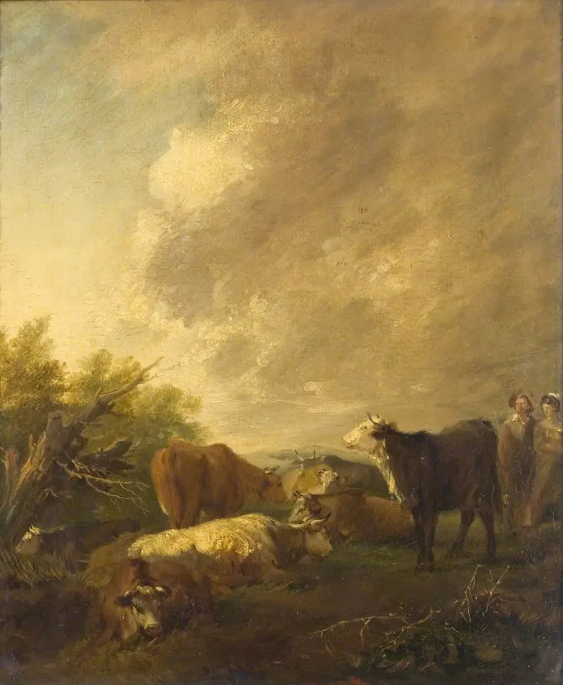 Pejzaż z postaciami - Thomas Gainsborough