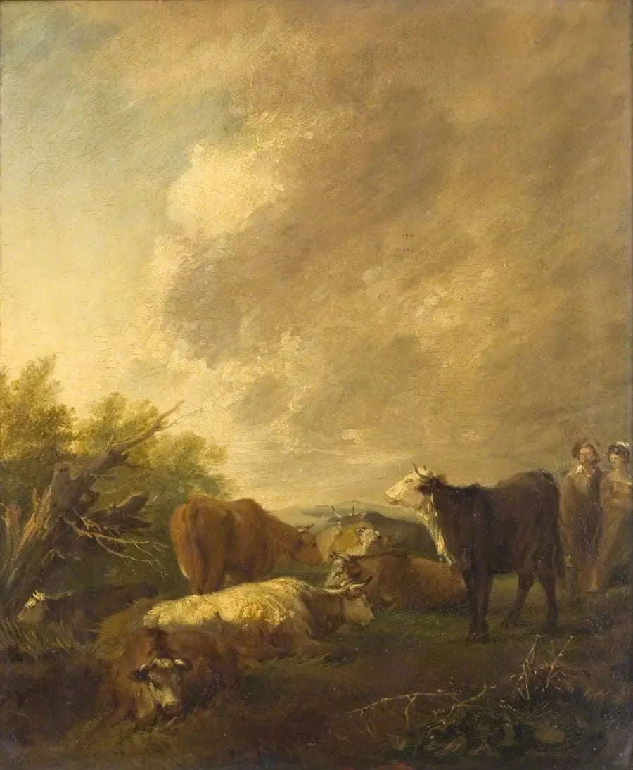 Pejzaż z postaciami - Thomas Gainsborough