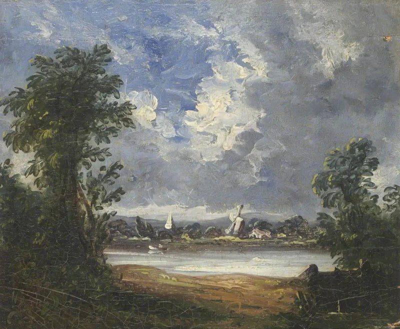 Pejzaż z wiatrakiem - John Constable