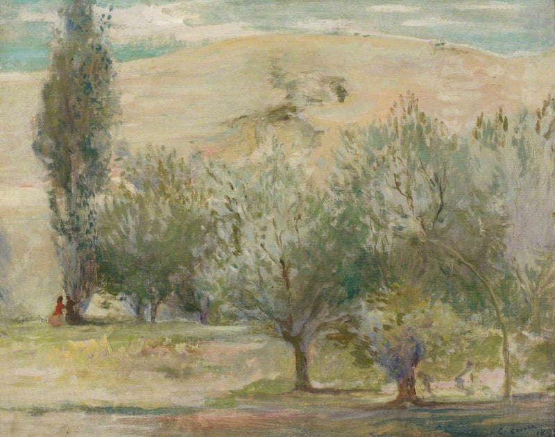 Pejzaż z postaciami - Charles Conder