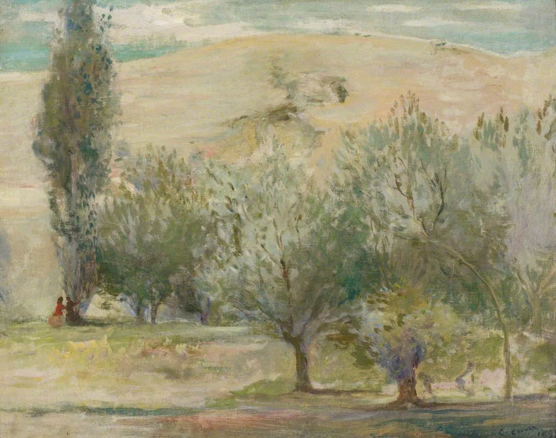Pejzaż z postaciami - Charles Conder