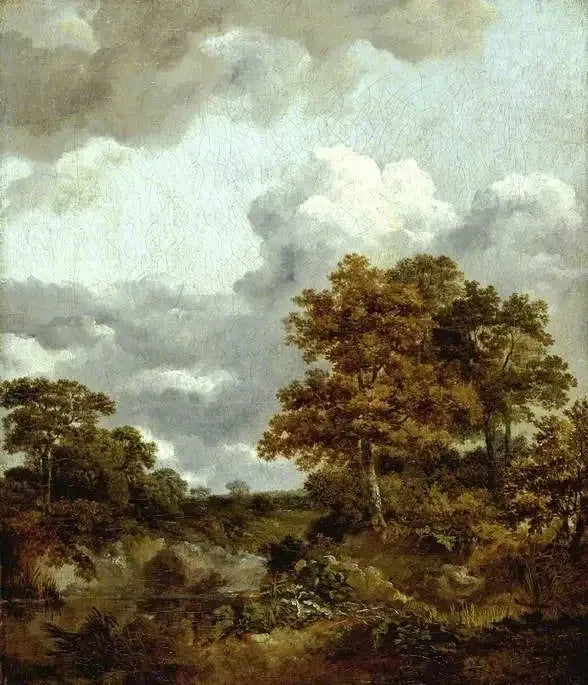 Pejzaż z basenem - Thomas Gainsborough