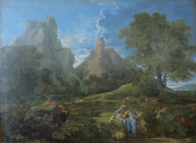 Pejzaż z Polifemem - Nicolas Poussin