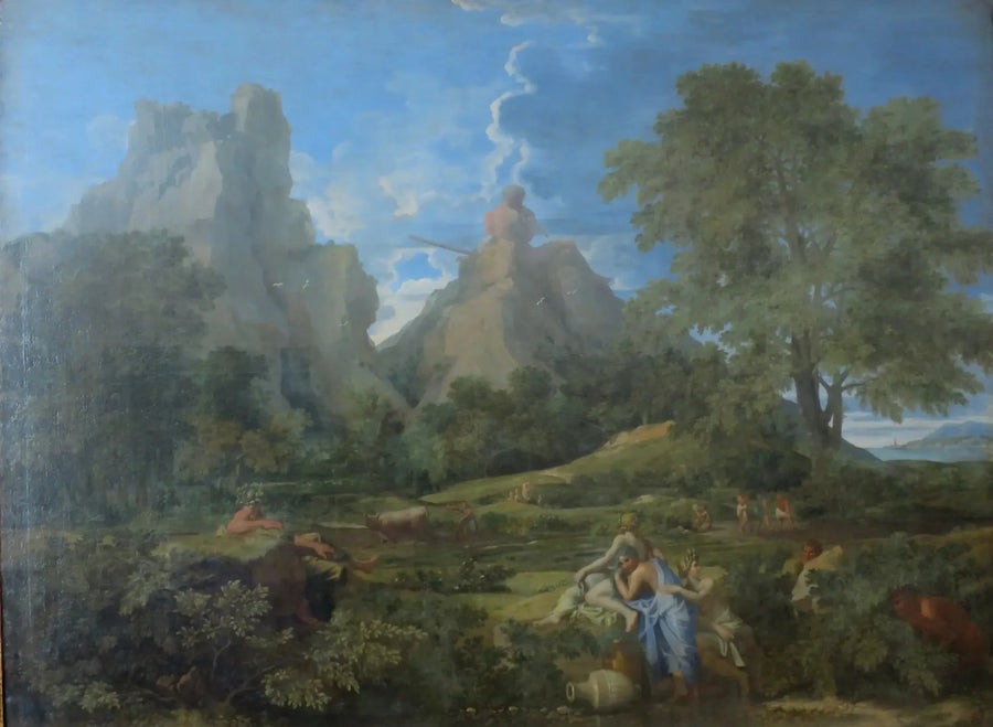 Pejzaż z Polifemem - Nicolas Poussin
