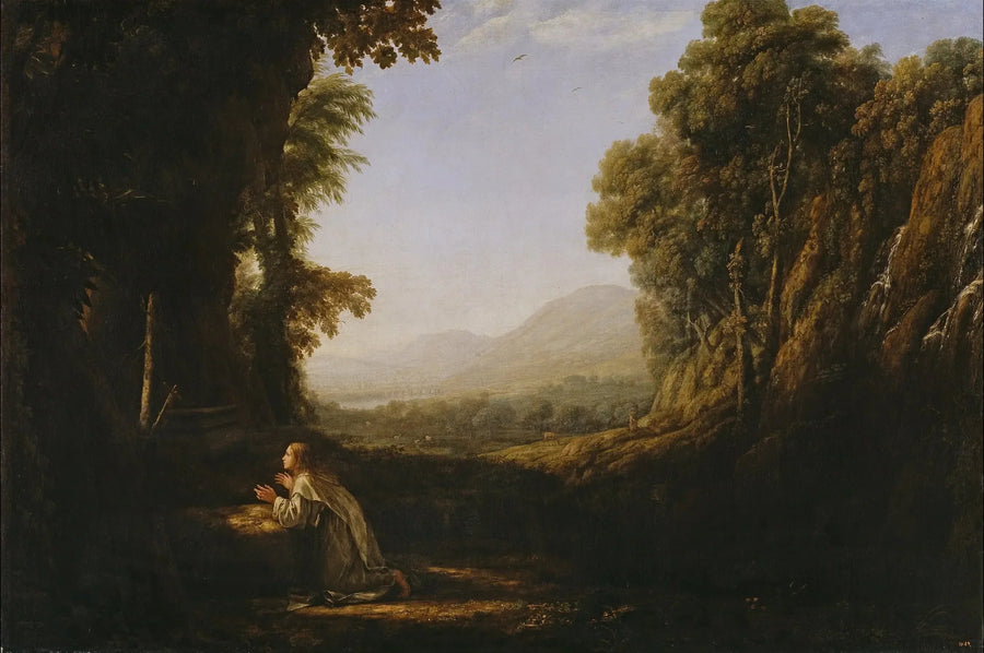 Pejzaż z świętą Marią de Cervelló - Claude Lorrain