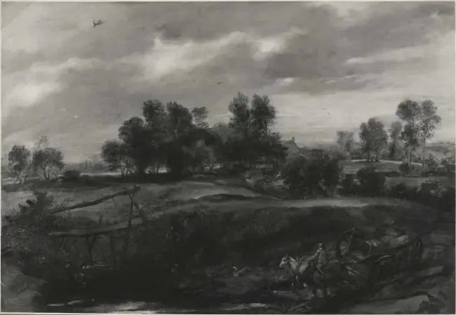 Pejzaż z dorożką - Peter Paul Rubens