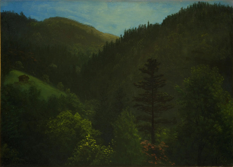 Las krajobrazowy - Albert Bierstadt