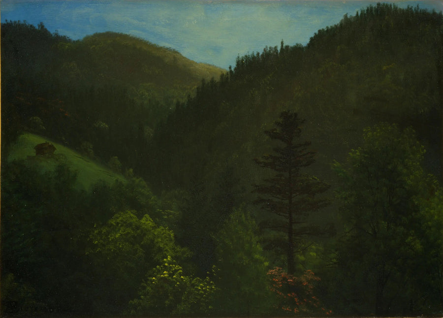 Las krajobrazowy - Albert Bierstadt