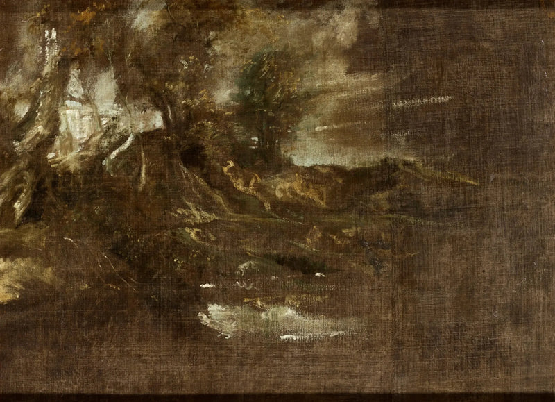 Las krajobrazowy - Antoine van Dyck