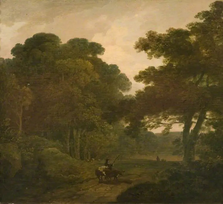 Las krajobrazowy - Thomas Gainsborough