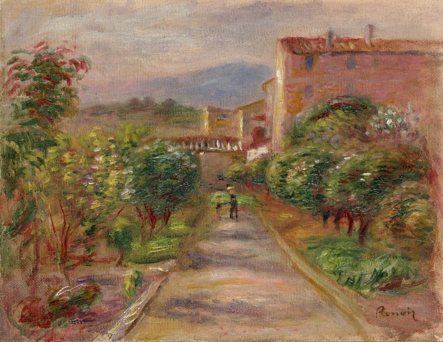 Krajobraz w Cagnes - Pierre-Auguste Renoir