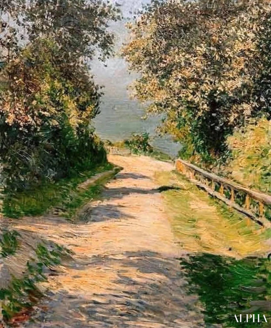 Paysage - Caillebotte - Reproductions de tableaux et peintures haut de gamme