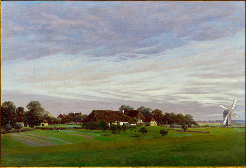 Krajobraz - Caspar David Friedrich