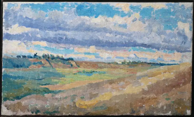 Pejzaż, pola - Kazimir Malevich