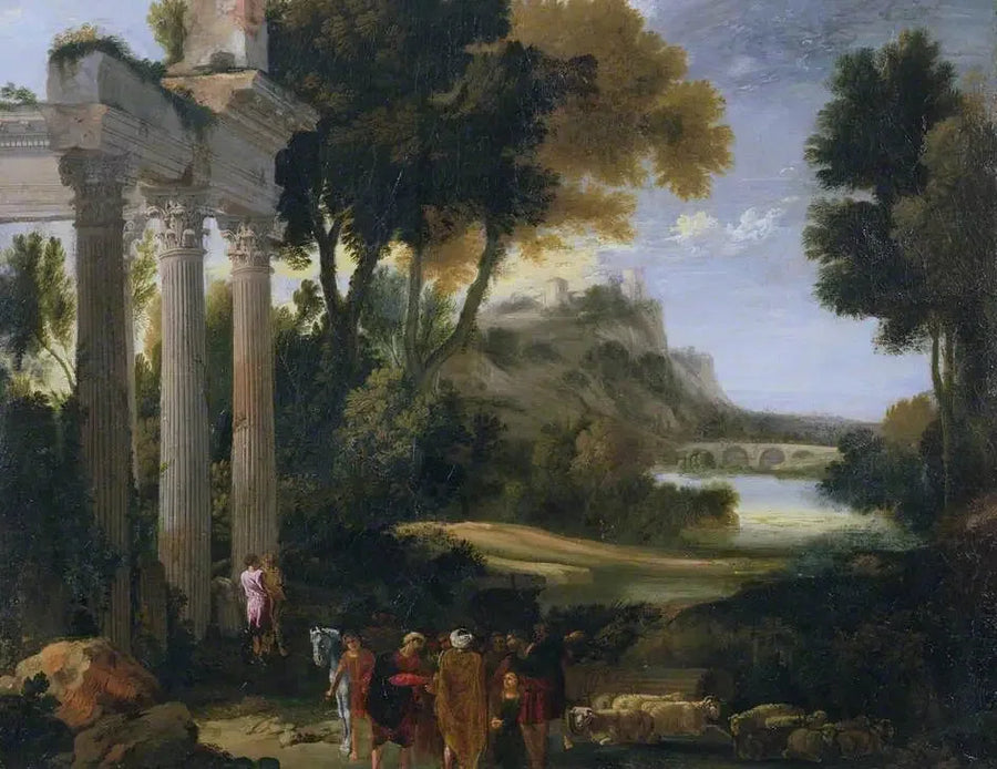 Klasyczny pejzaż - Giovanni Paolo Panini