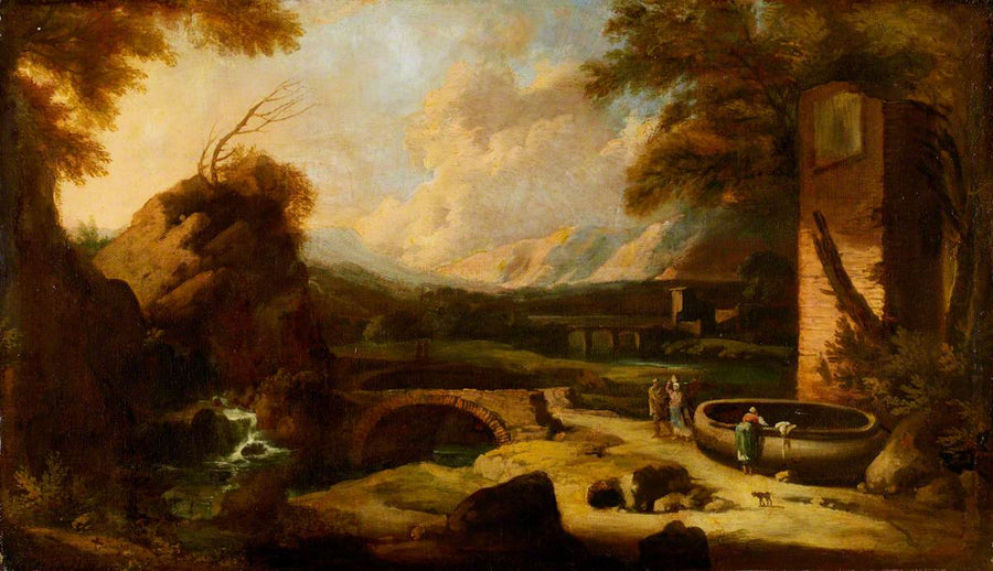 Klasyczny pejzaż włoski - Sebastiano Ricci